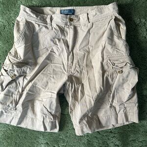 Polo by Ralph Lauren Men's Tan Cargo Shorts